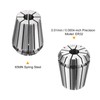 sourcing map 2pcs ER32 Spring Collet 10mm Chuck 0.008 High