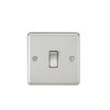 KNIGHTSBRIDGE CL12BC 10AX 1G Intermediate Switch-Rounded Edge Brushed Chrome