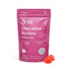 Fit Gomitas Biotina Queratina Piezas Sabor Fresa Suplemento Alimenticio Inulina