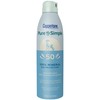 Coppertone Pure and Simple Zinc Oxide Mineral Sunscreen Spray SPF