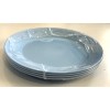 IKEA Lot of 4 IKEA Besegra Light Blue Dessert Plates