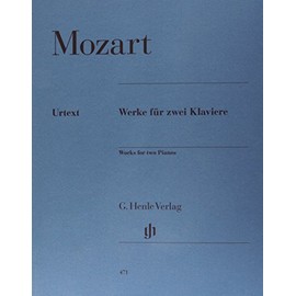 Werke für zwei Klaviere zu 4 Händen: Instrumentation: 2 Pianos, 4-hands (G. Henle Urtext-Ausgabe)