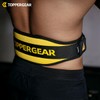 TOPPERGEAR Training Belt, Lifting Belt, Power Belt (M, Black)