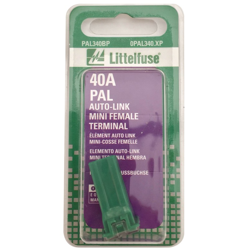 Littelfuse 0PAL340.XP PAL MINI 32 Volt 40 Amp Carded Auto