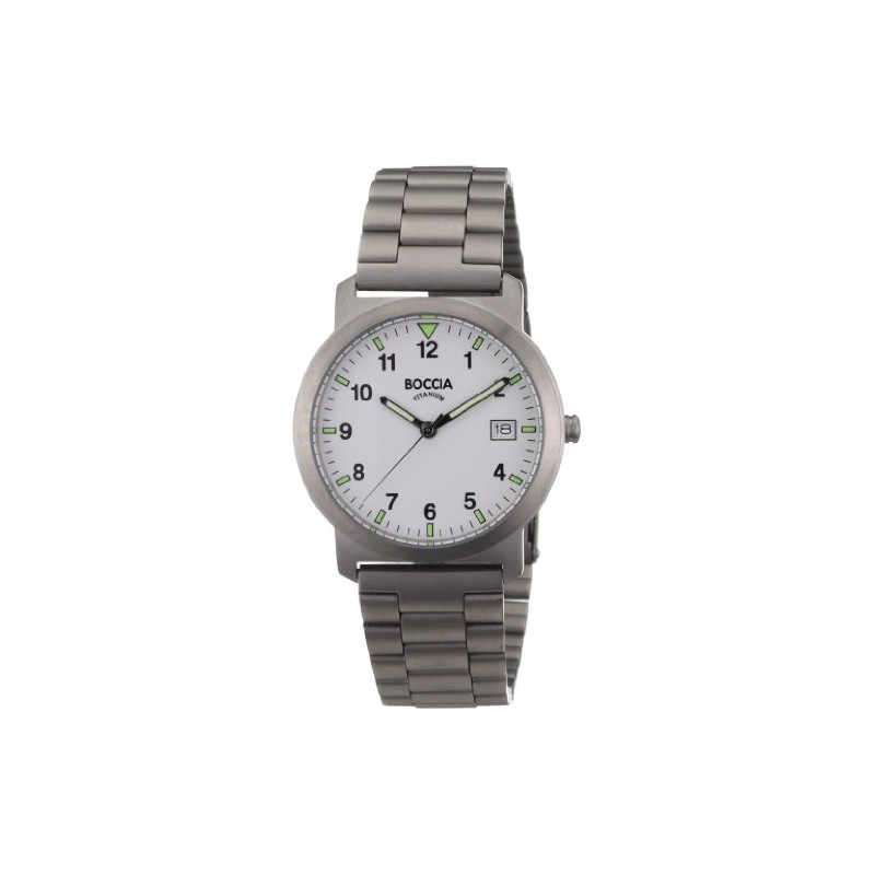 Boccia Men's Analogue Quartz Watch with Titanium Bracelet – 3545-01