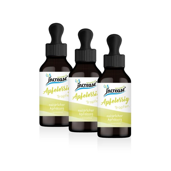 Nimm 3, zahl 2 Aktion Liposomale Apfelessig Tropfen hochdosiert -