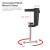Eacam ST-01 Flexible Foldable Desk Mount Stand Metal Bracket with