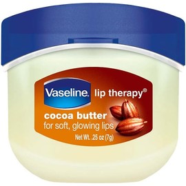 Vaseline - Bálsamo labial hidratante y protector con manteca de cacao, 7 g + Bálsamo labial Vaseline Rosy Mini Tarro 7g, Rosa