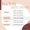 Ruelvth Bamboo Shower Curtain, Aesthetic Ink Bamboo Shower Curtain for