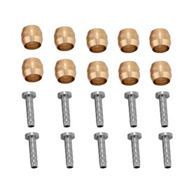 Disc Brake Olive Insert, 10 Set Olive Connector and Insert Bike Disc Brake Hose Olive Connecting Insert Set Replacement Part(BH90)