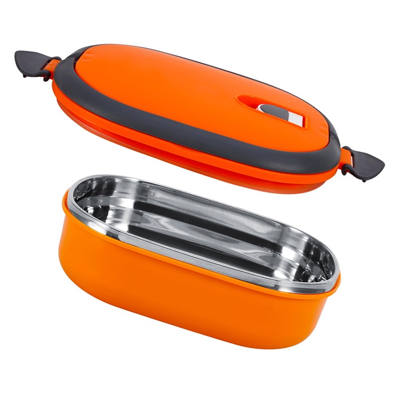 BRRNOO Stainless Steel Insulated Lunch Box - Thermal Container for