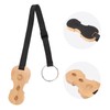 Cello AntiSlip Strap ORing Holder Wood Fixing Plate Musical Instrument