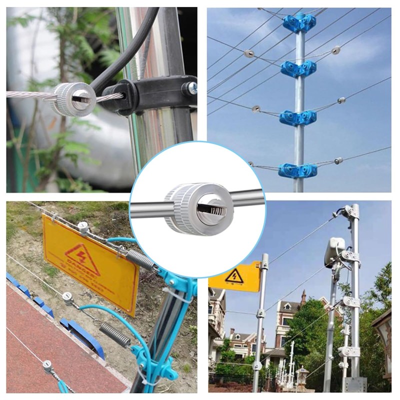 Split Bolt Joint Clamp Wire Connectors for Multiple Electric Fence