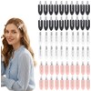 60PCS Broches para Cabello de Mujer, Pinza sin Doblars |