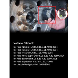 600-203 4WD Auto Locking Hub Left & Right Fits for F250 F350 F450 F550 1999-2004, Excursion 2000-2005, Expedition Lincoln Navigator 2001-2002 Replace# 1C3Z3B396CB (Pair of 2 PCS)