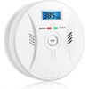 Reliable Carbon Monoxide Detector - 85 dB Alarm, Test Button,