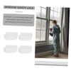 COHEALI 4Pcs Window Safety Latch Security Lock for Sliding Doors
