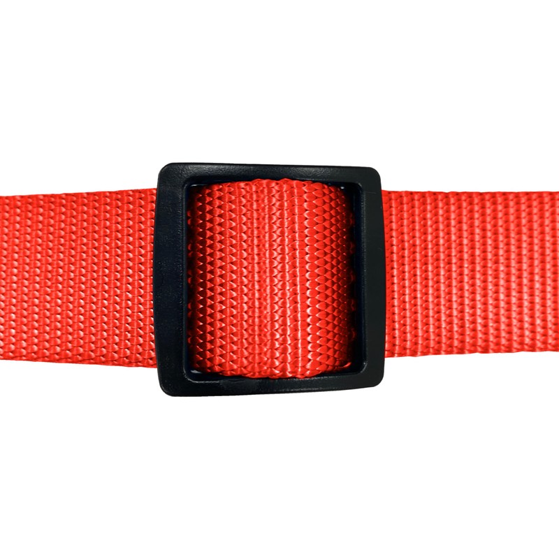 HugglePets Snappy Red Medium 30-50cm Dog Collar | Adjustable Weatherproof