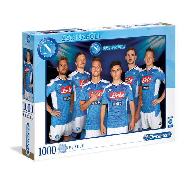 Clementoni 39538 SSC Napoli Puzzle, Pieces, Multi-Colour, 1000 Pieces