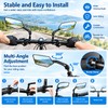 Bike Rear View Mirror for Cycling – Adjustable Rotatable Clear