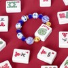 American Mahjong Accessory (Blue) with A Joker Tile, Fits Wrist