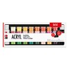Marabu 1210000000208 Large Starter Set Acrylic Paints Basic, 32 x