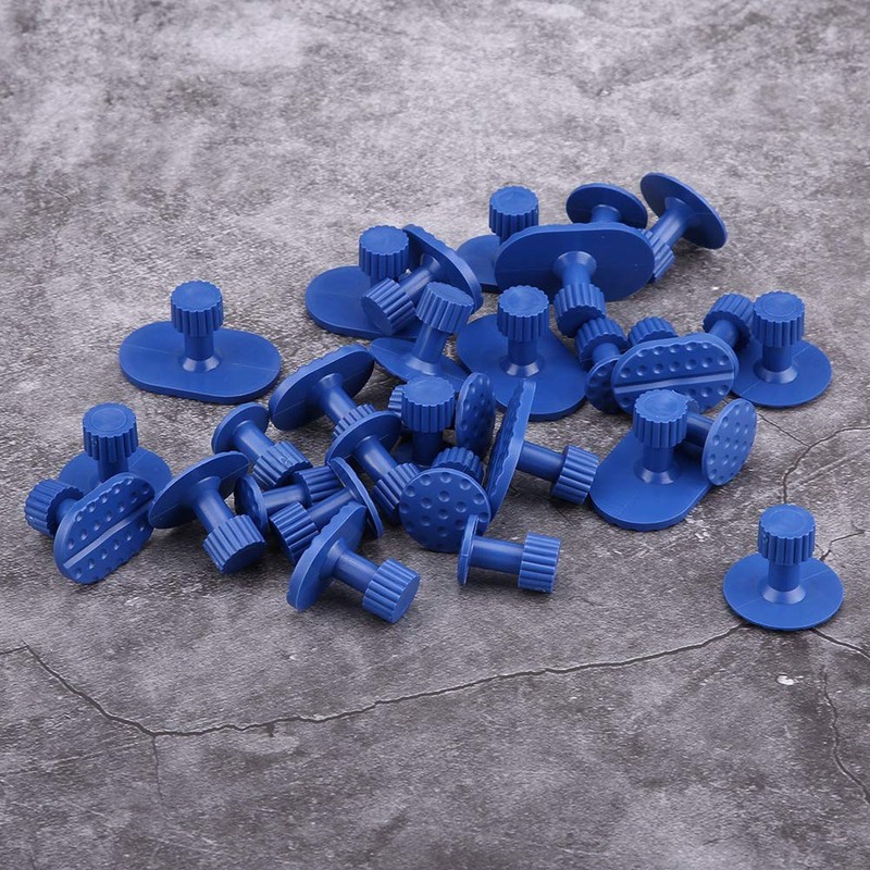 VOBOR Dent Puller Tabs - 30Pcs Glue Pulling Tabs Blue