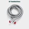 Heyalan SUS304 Stainless Steel Handheld Shower Wand High Pressure Luxury