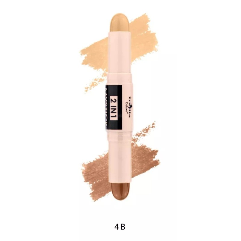 Italia Deluxe Corrector Y Contorno En Barra 2 En 1