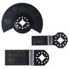 Bosch Professional 3-Piece Starlock Multitool Set (for Wood and Metal,