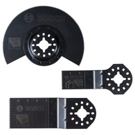 Bosch Professional 3-Piece Starlock Multitool Set (for Wood and Metal, Accessories Multitool)