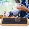 Bamboo Tea Tray Cup Plate Traditional Chinese Style Serving Tray