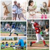 American Trends Calcetines de béisbol para niños pequeños, calcetines de