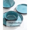 16 Piece Dinnerware Sets for 4 - Modern Style Stoneware