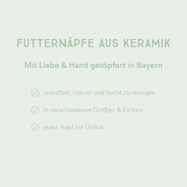 naftie High-Quality Ceramic Bowl Mandala Sand White – Dog Bowl and Cat Bowl Ceramic – Round, Hand-Pottered – S – Approx. 5 cm High, 0.3 Litres, 14 – 15 cm