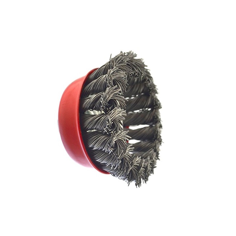 Wire Cup Brush Wheel 3" for 4-1/2" 115mm Angle Grinder