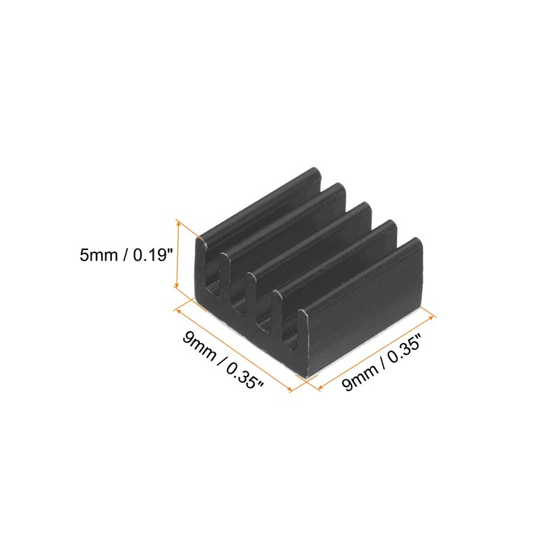 QUARKZMAN Pack of 20 9 x 9 x 5 mm