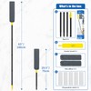 Qaestfy Under Appliance Cleaning Tool with Long Handle, 2 Reusable