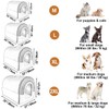 ANPPEX Large Igloo Dog House Indoor,2XL Size Dog Cave for