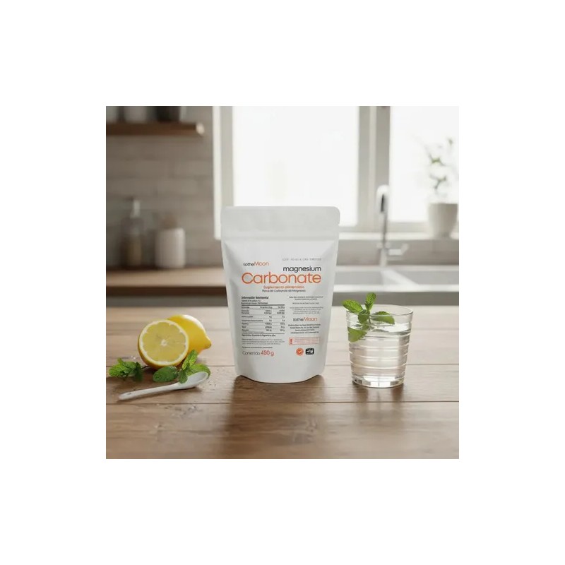 Carbonato De Magnesio Polvo Natural 900g Velbeth Sabor Sin Sabor
