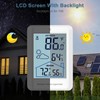 Ankilo Indoor Outdoor Thermometer Wireless Weather Stations, Accurate Digital Hygrometer