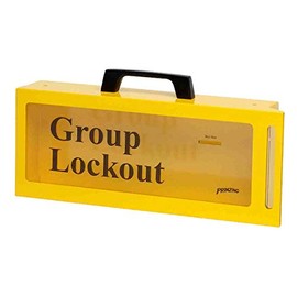 Brady Wall-Mount Group Lock Box for Lockout/Tagout, Metal