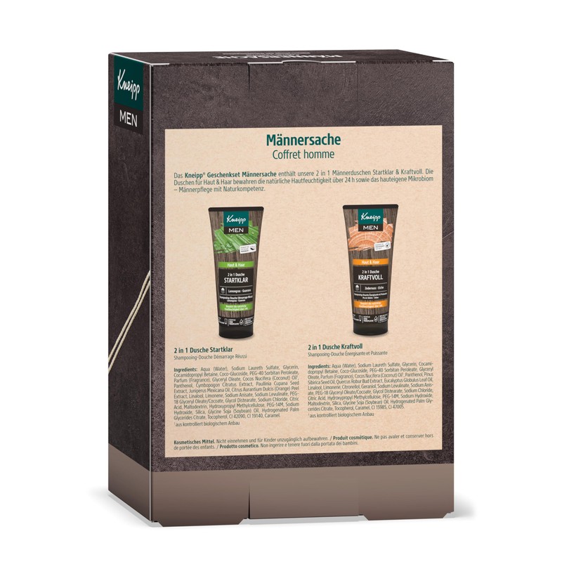 Kneipp Gift Set Men's Thing, 2 in 1 Men's Showers