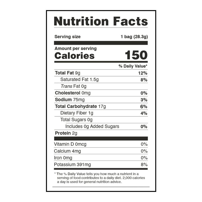 Good Health Avocado Chips Sea Salt, Salted, 5 Ounce (Pack