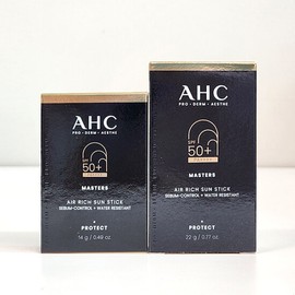 AHC Masters Air Rich Sun Stick 14g + 22g (SPF50+) / AHC 마스터즈 에어 리치 선스틱 14g + 22g(SPF50+)