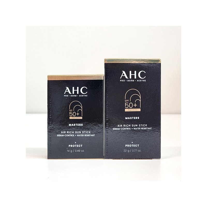 AHC Masters Air Rich Sun Stick 14g + 22g (SPF50+)