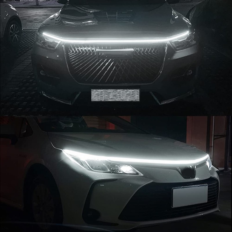 UPXSXT 70'' Hood Decorative Light Strip, 12V Daytime Running Light