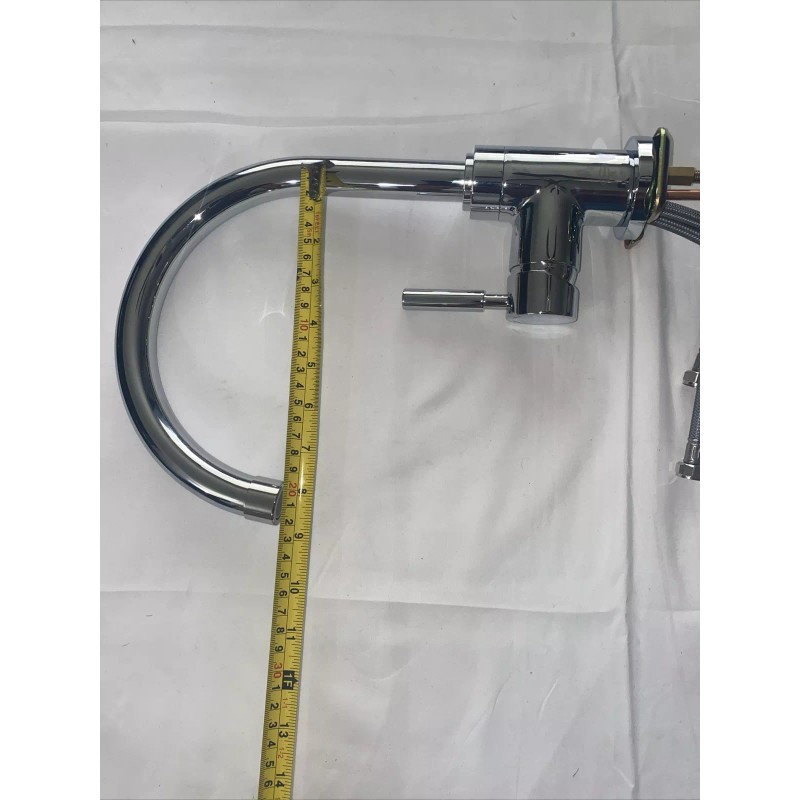 Premier Faucet 120097 Essen Lead-Free Single-Handle High-Arc Kitchen Faucet
