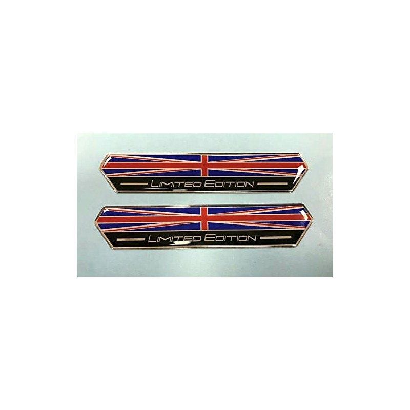Gelz 2 x Union Jack Limited Edition 100mm Domed Gel