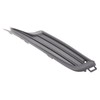 TRQ Front Left Fog Light Hole Cover Black Drivers Side